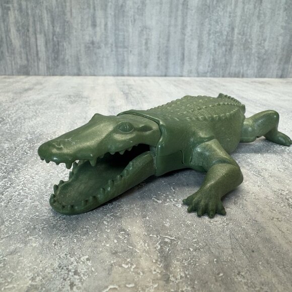 PLAYMOBIL Crocodile Alligator Green Creature Animal 1998 9” - Picture 2 of 10